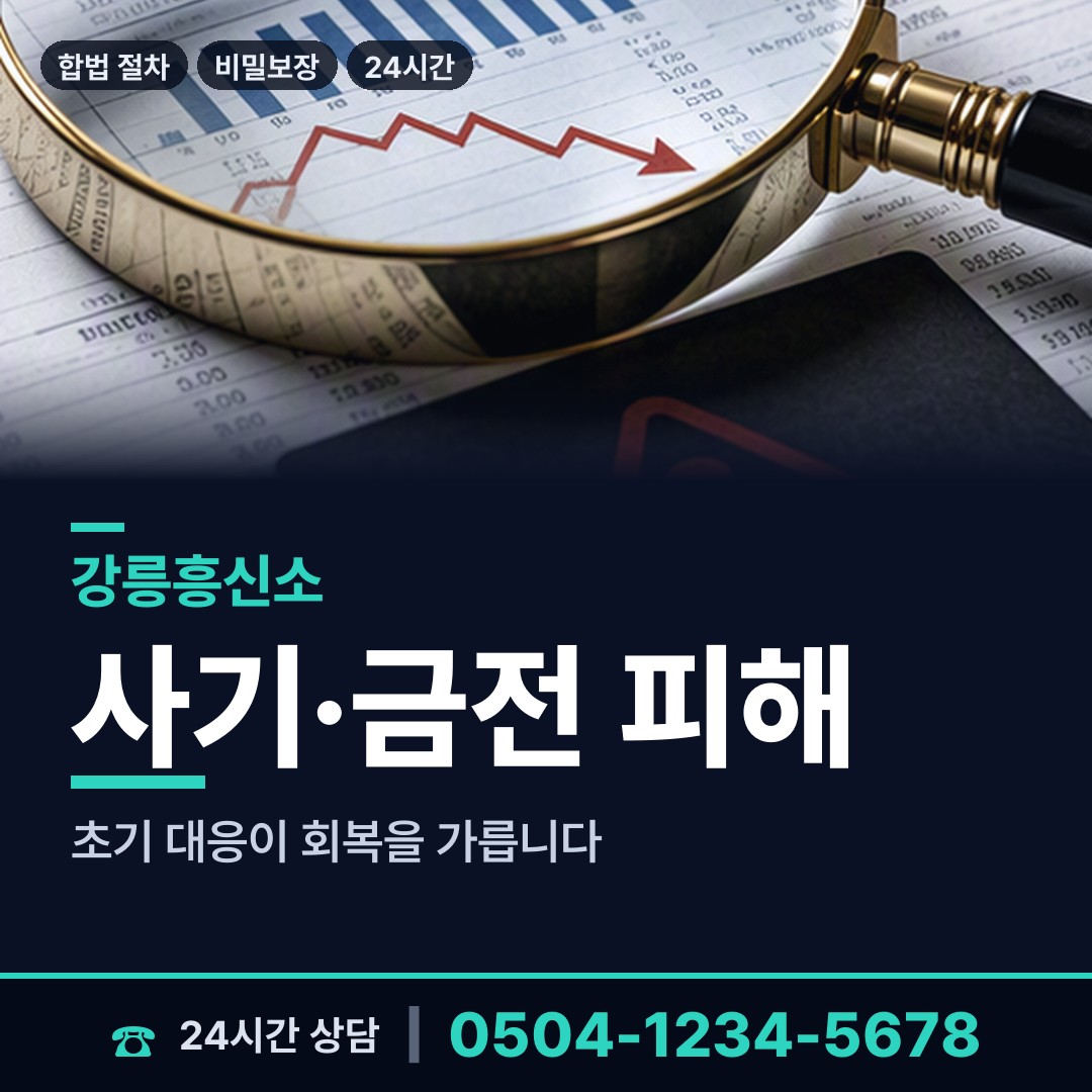 강릉 성산면 당일조사 상담 안내